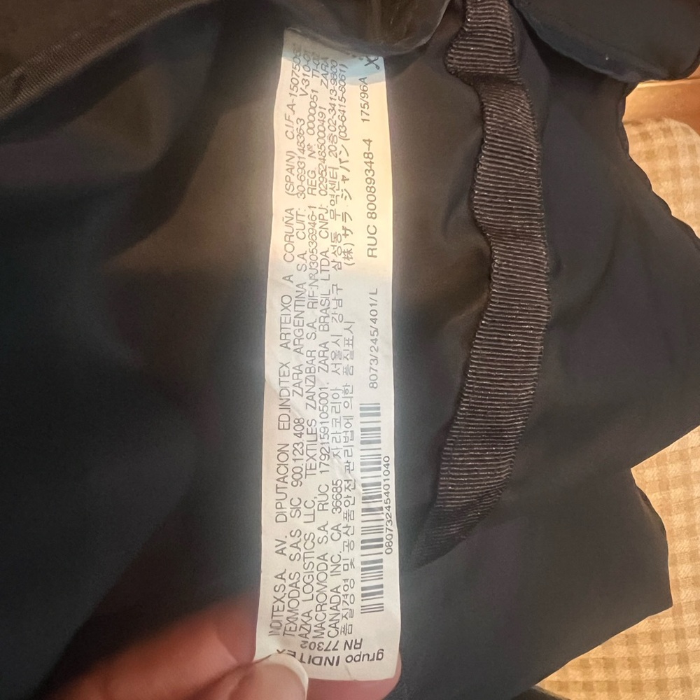 Zara Black Jacket - Picture 10 of 16